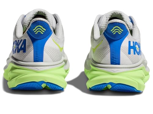 Image of Hoka Men's Clifton 9 Stardust /Electric Cobalt 14 Medium