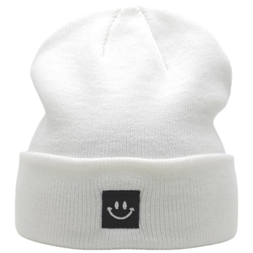 Image of 55cube Knit Beanie Hat Cuffed Plain Skull Cap for Men Women
