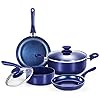 6 Pieces Pots and Pans Set,Aluminum Cook...
