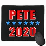 Pete Buttigieg 2020 pour président Tapis de Souris Tapis de Souris de Bureau de Jeu antidérapant Tapis de Souris rectangulaire en Caoutchouc