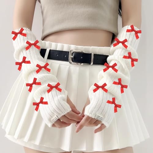 Image of 30pcs Bow Charms for Socks Mini Ribbon Bow Junk Socks Charms Brooch Pins Girly Y2K Decorative Pins for Shoes Shirts Hats Socks Gloves Crafts Coquette Safety Pins Accessories Bulk (Red)