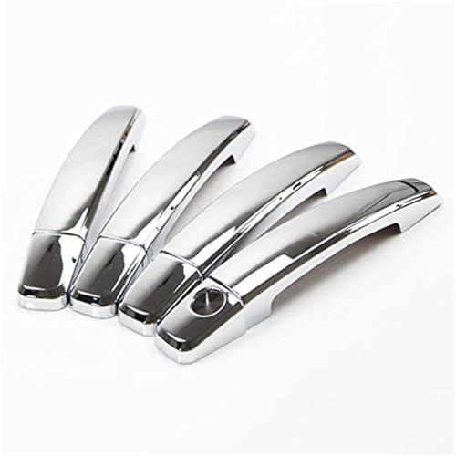 Garniture autocollant chrome pour poignée de porte Opel protégeant des rayures - 2
