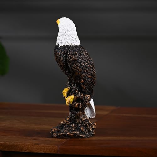 Image of Artarium Mighty Eagle Showpiece Feng Shui Eagle Figurines Handmade Garuda Statue Home Decor Statue Vastu Idol for Home & Office Decorative Showpiece (Eagle Multicolor 8.66 Inch)
