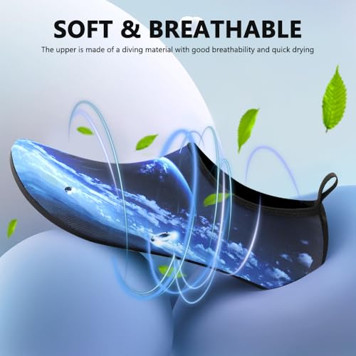 Image of Water Shoes for Women Men Quick-Dry Barefoot Aqua Socks Swim Pool Non Slip Surf Yoga Exercise Outdoor Trave Essentials