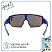 ARKAID Official Sonic Sunglasses for Kids | Sega Blue Frameless | UV 400 | One Size Fits Most Kids