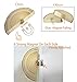 6Pcs Jumping Spider Accessories Set,Tree Jumping Spider Climbing Toy with Cave, Jumping Spider Feeder,2 Wooden Platforms and 2 Green Moss Ribbons,Small Reptile Enclosure Decoration Accessories