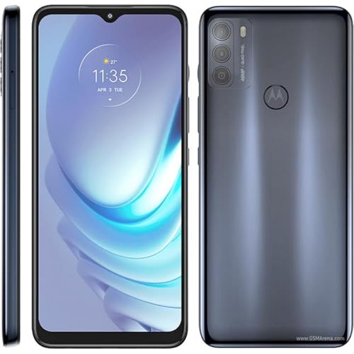 Image of Embed HD-Clear Screen Guard for Motorola Moto G50 - Harder or Durable Plastic & More Impact-Resistant Than Glass, with Free Installation Kit