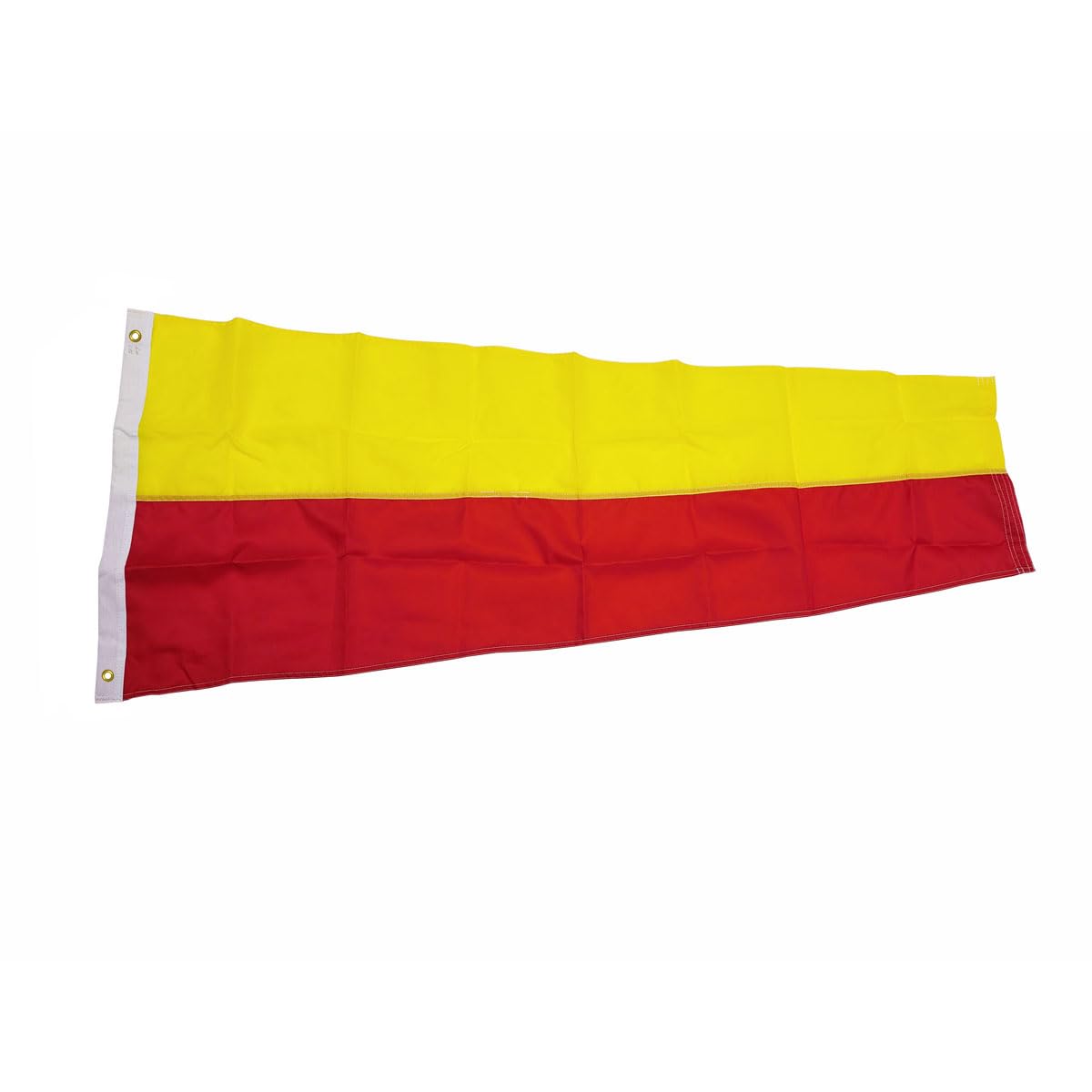 Flag and Banner International Signal Flag - Nautical Flag | Double Stitched, Durable Hardware | Made in USA - No. 10 7 International Code Signal Nylon Pennant with Grommets