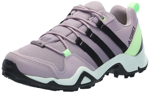 adidas Ax2s Hiking, Zapatillas Mujer, Preloved Fig Black Green Spark, 42 EU