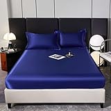 Doux à 100% Satin,Uniforme et opaque. Particulièrement respirant et frais, idéal pour un sommeil tranquille.