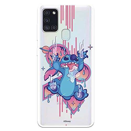 Coque pour Samsung Galaxy A21S officielle Lilo & Stitch Stitch Graffiti pour protéger votre...