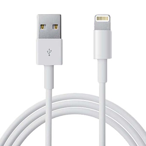 Global Indus 19 Fast USB Data Sync and Charging Cable for iPhone, iPad Air, Mini, iPod Nano and Touch (1 m, White)