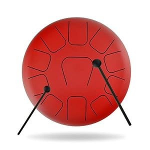 MUSICUBE Zungenpiercing, 30,5 cm, 11 Töne, Rot
