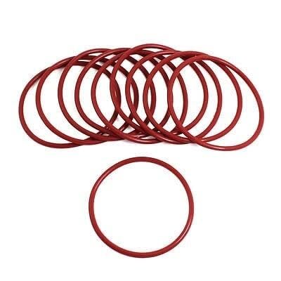Guarnizioni O-ring in gomma industriale da 10 pezzi, diametro esterno 62 mm, spessore 3 mm