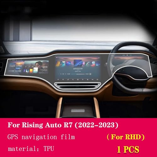 Film anti-rayures navigation GPS Rising Auto R7 écran sans traces LCD - 2