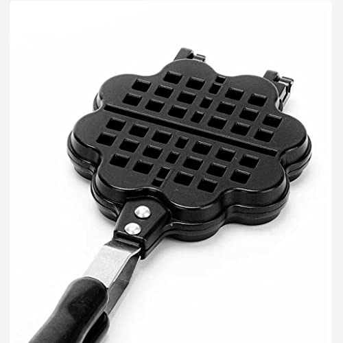 Fenteer Nicht-Stick -Seite Waffel Backform Pan Aluminium Legierung Waffeleisen Waffel zu Platte Kochen Backen werkzeug – Bild 5