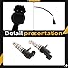 Intake & Exhaust Engine VVT Solenoid+Camshaft & Crankshaft Position Sensor, for Hyundai Santa Fe Sport/Sonata/Tucson 12-15, for Kia Forte/Optima 11-15 L4 2.0L/2.4L OE 243552G500 3935025010 2CRK0146