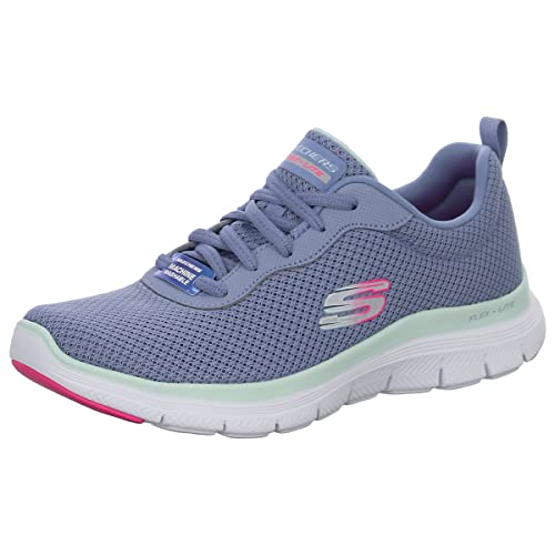 Skechers Women's Flex Appeal 4.0 Trainer, Slate, 6.5 UK