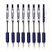 Inc. Peachtree Playthings Clip Click Retractable Ball Point Pens, 1.0 mm Blue Ink, Set of 8