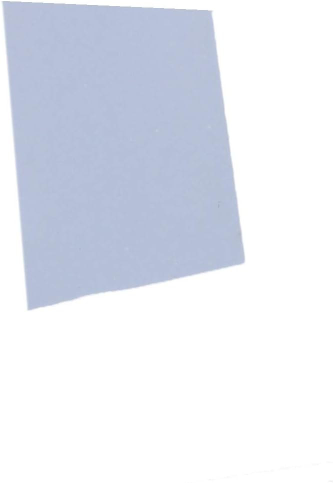 New Lon0167 50M Silicone Thermal Heatsink Insulator Pads 0.3 X 25mm for Transistor Blue(50M Silikon-Wärmeableitblech-Isolatorauflagen 0,3 x 25 mm für Transistorblau