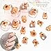 100PCS Mini Capybara Decor Resin Tiny capybaras for Crafts Micro Miniature Capybara for Fairy Garden Dollhouse Micro Landscaping Decoration