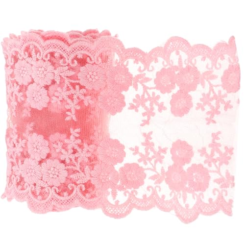 Alipis Lace Trim Negro sin Elasticidad para Manualidades DIY de Malla Decorativo para Vestidos y Ropa Metros para Costura y Adornos Fiestas