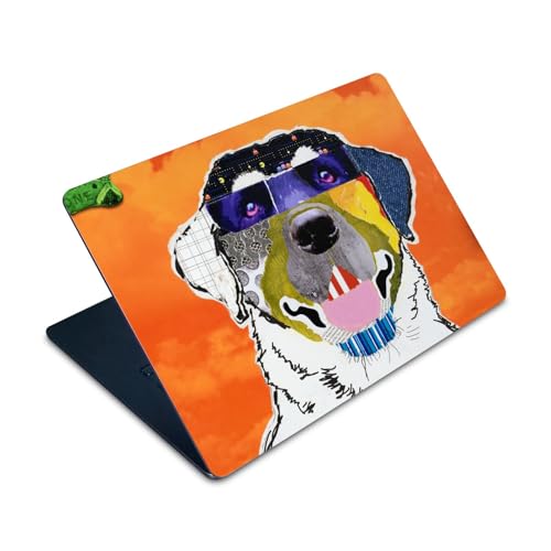 Eviter rayures MacBook Air 15 M2 grâce au skin vinyle chien Labrador Keck