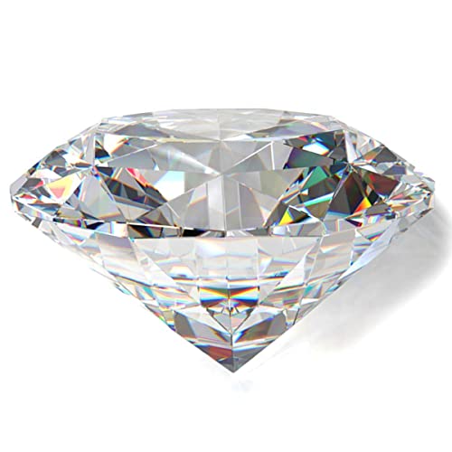 Diamant américain de 8,00 Ratti facetté avec précision, gemme éclatante B0BBNF16