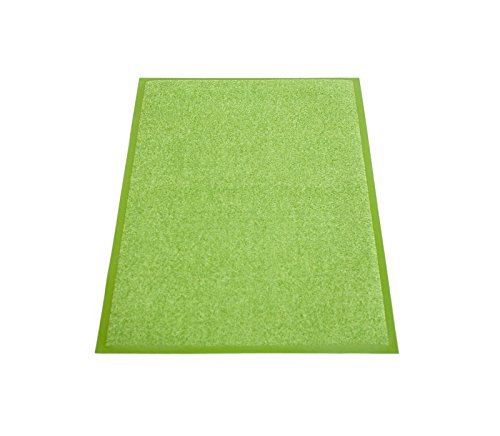 miltex EAZYCARE UNIQ Schmutzfangmatte, 100% Polyamid (Flor), grün, 90 x 60 cm