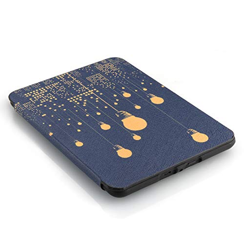 Capa Novo Kindle 10a. Geração Wb - Ultra Leve Auto Hibernação Sensor Magnético Silicone Flexível Luz