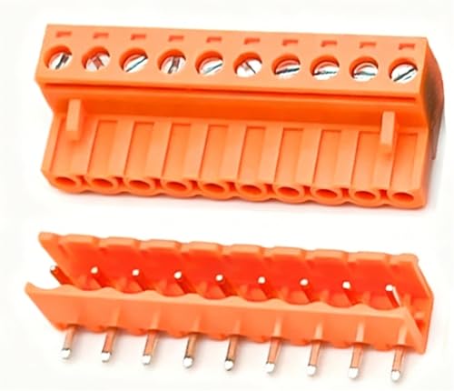 Terminales de PCB de 5,08 mm con pines en ángulo y rectos intercambiables de 11 terminales