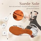 YCALCP Damskie buty do tańca latynoamerykańskiego Buty do tańca salsa bachata tango z odkrytymi palcami,811-Srebrny-5cm,EU 40