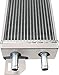 COOLINGBEST Universal Air to Water Intercooler Aluminum Liquid Heat Exchanger 21