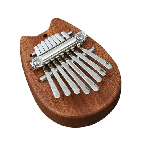 CONGARTENO Mini Kalimba Thumb Piano Keys Wooden Finger Piano Beginner Music Instrument Stage Performance Music Lovers