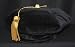 Doctoral Tam Black velvet 6-sided w/Gold Bullion Tassel L-XL (23.6-25")
