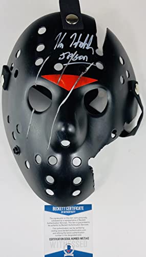 Image of Jason Voorhees Signed Hockey Mask