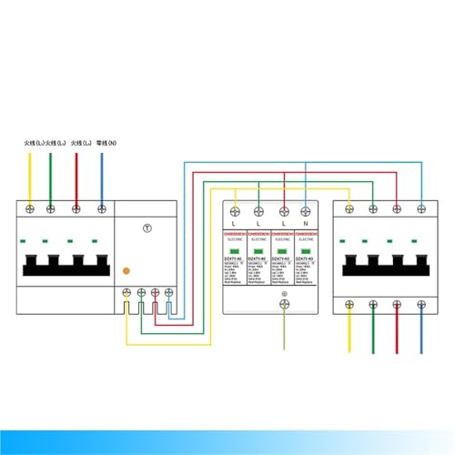 Parasurtenseur 2P 60KA parafoudre domestique pour protection électrique - 6