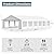 GREEN PARTY 20x40FT Party Tent Heavy Duty, Large Wedding Event Shelters with 7 Carry Bags & Removable Sidewalls, Outdoor Canopy Gazebo Commercial Tents for Parties Carport Camping Garden Patio