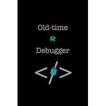 Old-Time R Debugger Notebook Lined Notebook / Composition Book, 100 Pages, 6x9, Soft Cover, Matte Finish