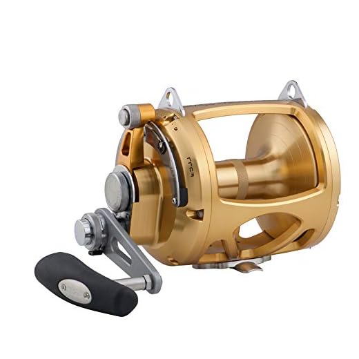 Reels Saltwater Lever Drag PENN INT80VISW International Leverdrag Conventional 2-Speed Reel 80