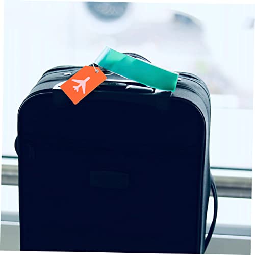 SHERCHPRY 2 etiquetas de bagagem, etiquetas de viagem, etiquetas de bagagem de silicone para malas,
