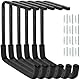 Locawaya Garagenhaken zur Deckenmontage, Überkopfgaragen-Aufbewahrungsregal, Leiteraufhänger für Holz-Fahrradwerkzeuge (24,9 x 32,6 cm) (6)