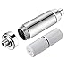 HotelSpa 7-Setting Handheld Shower with Patented ON/OFF Pause Switch and Universal High Performance 2 Stage KDF/CAG Shower Filter with Disposable Cartridge (Premium Chrome Finish)