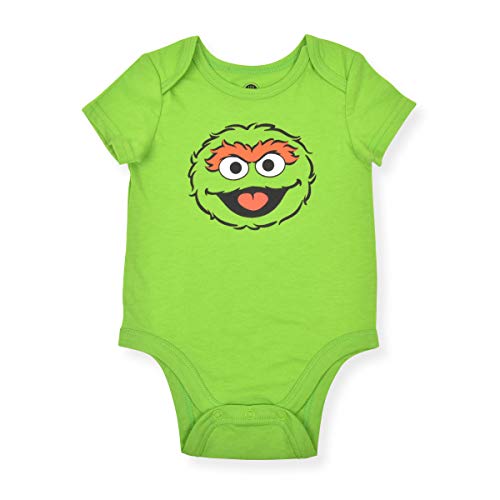 Sesame Street Baby Boys 5 Pack Short Sleeve Bodysuit for Newborn and Infants2