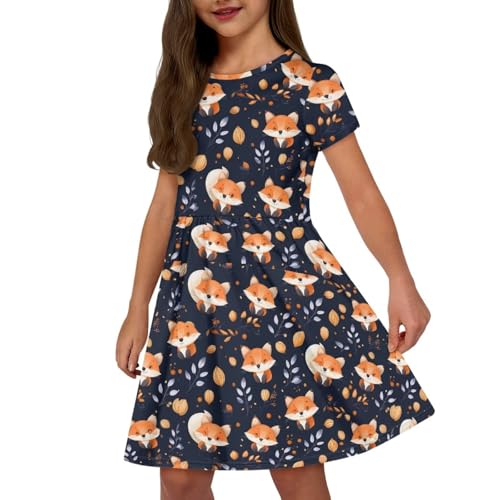 Ystardream Cute Dress for Girls 2-14 Teen Girl Trendy Clothes Casual