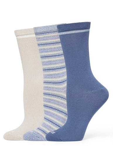 Image of HUE Women's Super Soft Crew Sock 3 Pair Pack