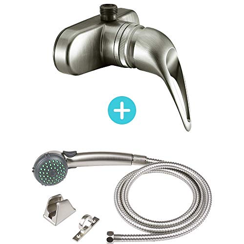 Dura Faucet RV Shower Faucet Valve Diverter – Easy Install, Compact Design For Camper Bathrooms