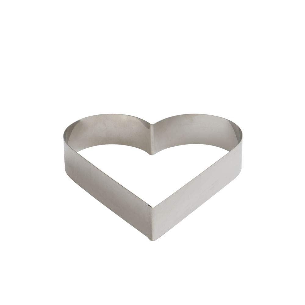 DECORA 0060462 Molde DE Acero INOX Corazon CM22X4,5H