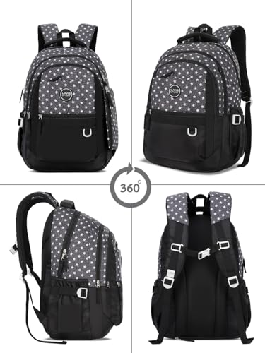 Image of Lavie Sport starstruck Laptop Backpack | 36 Liters | Fits Upto 16 Inch | Laptop Compatiable | Rain Cover | Gift for Biys & Girls