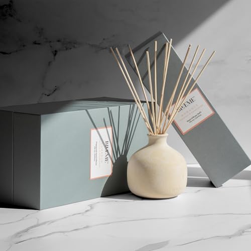 BLUEME-Bundle-Romance-Oakmoss-Sandalwood-592-Fl-Oz-Wellness-Diffuser-Oil-Refill-Contains-Essential-Oil-Sustainable-Hand-Finished-Premium-Luxury-Ceramic-Natural-Rattan-Reeds BLUEME Bundle Romance Oakmoss Sandalwood 592 Fl Oz Wellness Diffuser Oil Refill Contains Essential Oil Sustainable Hand Finished Premium Luxury Ceramic Natural Rattan Reeds